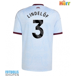 Billiga Aston Villa Victor Lindelof #3 Tredjeställ 2026-27 Kortärmad